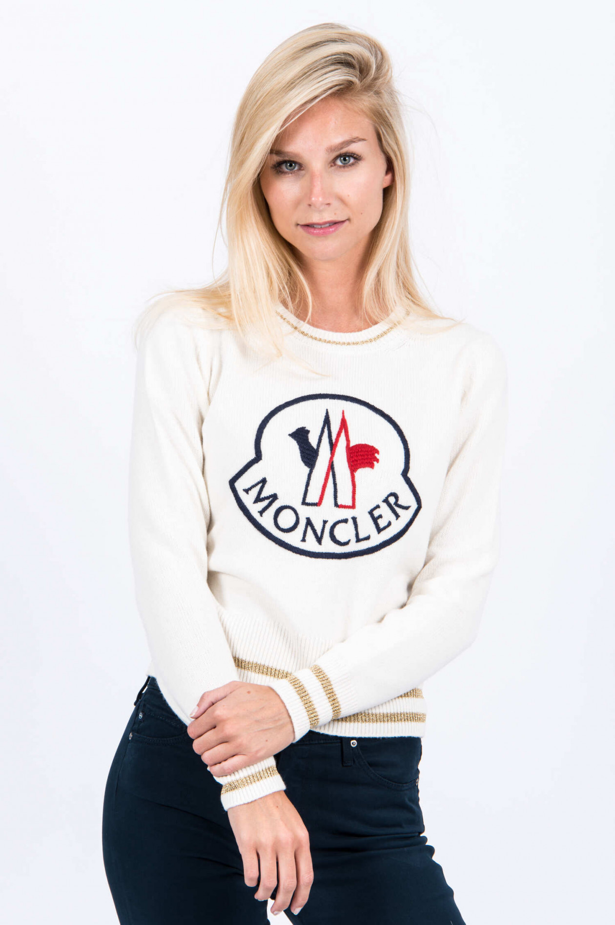 Moncler Pullover in Natur | GRUENER.AT