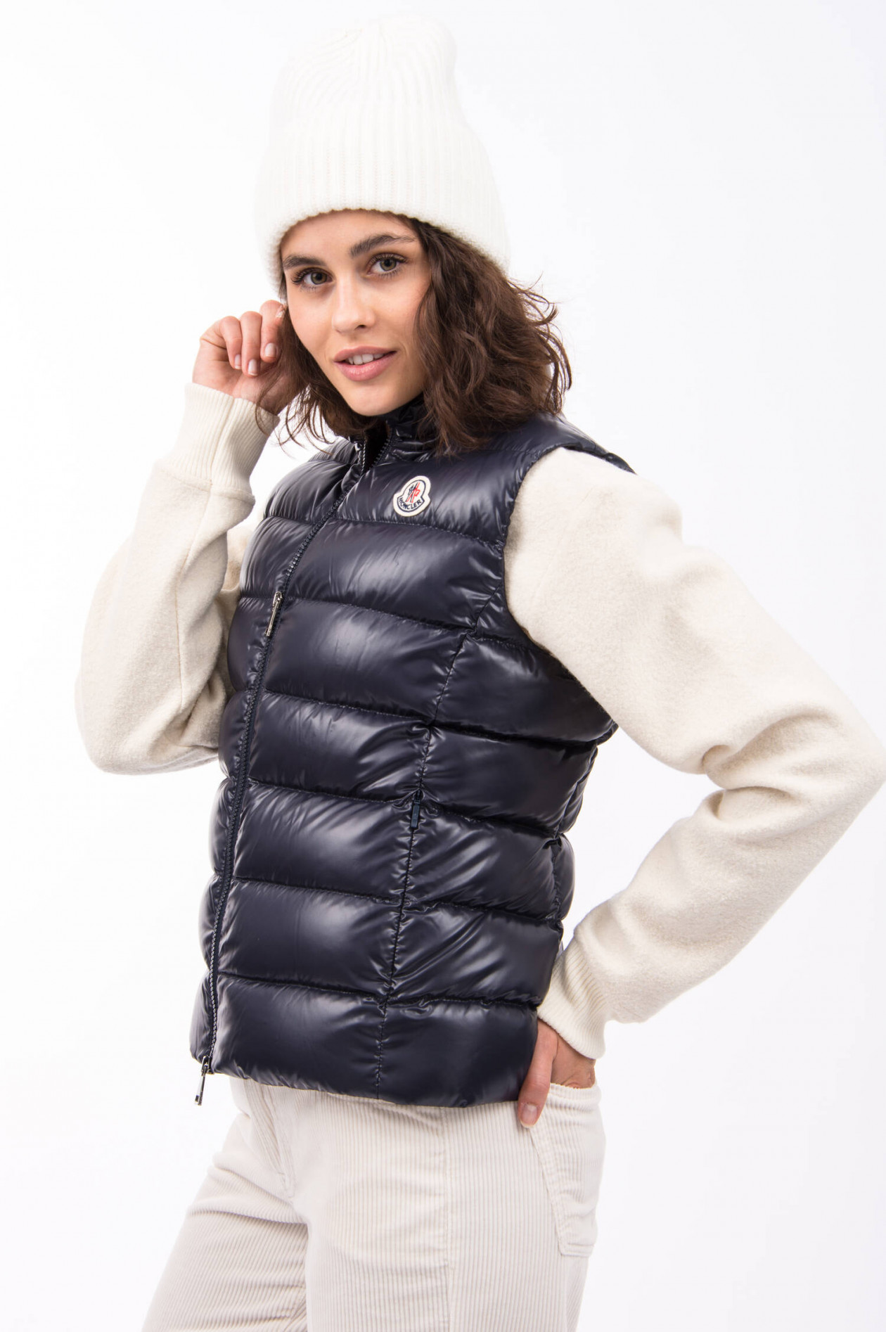 Daunen Gilet GHANY in Navy