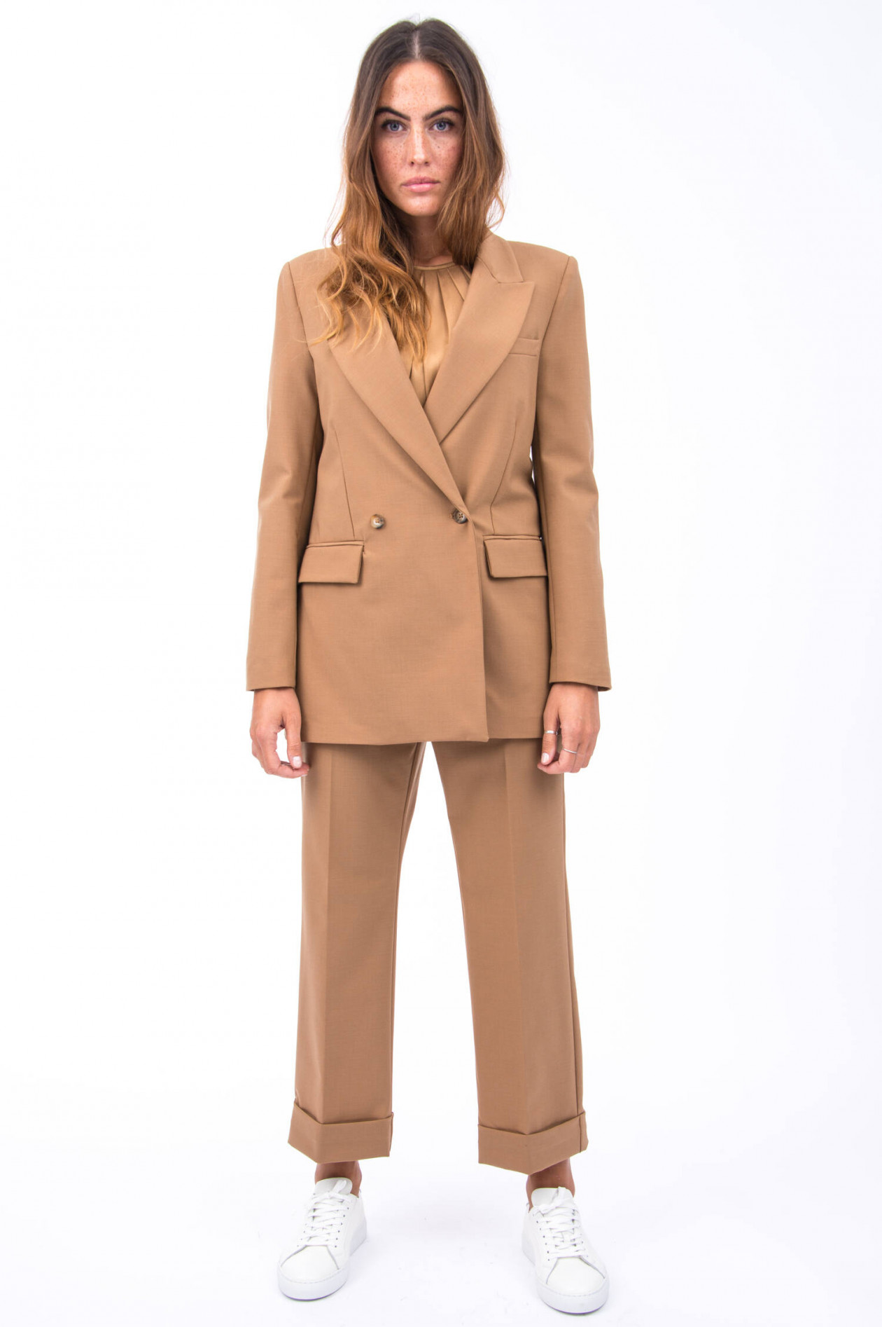 Ottodame Hosenanzug In Camel Gruener At