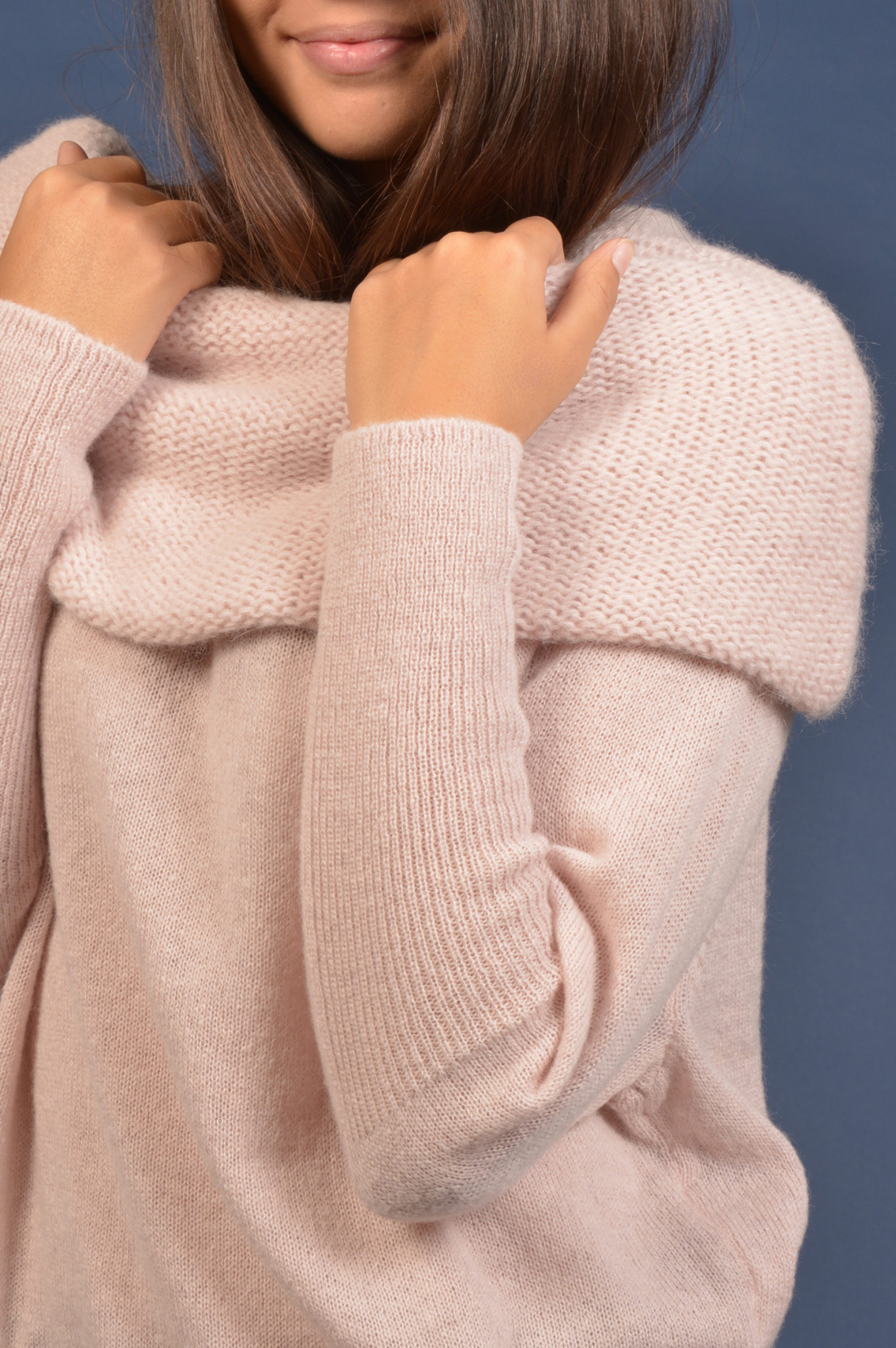Rollkragenpullover weiter kragen clearance