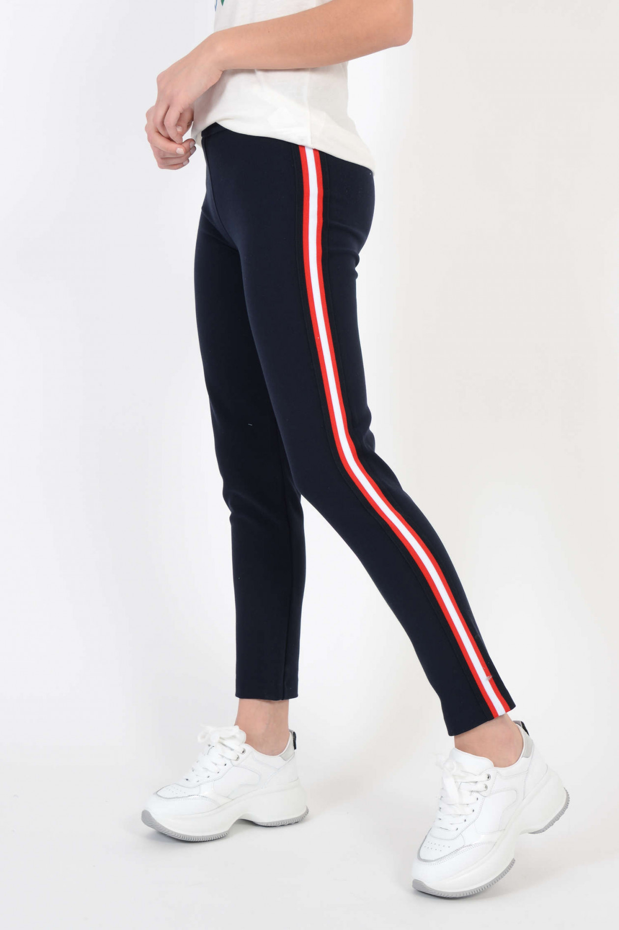 Damenhosen mit seitenstreifen clearance
