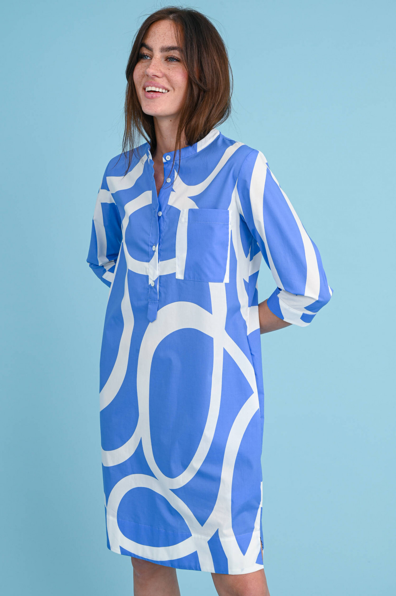 Rosso 35 kleid blau clearance
