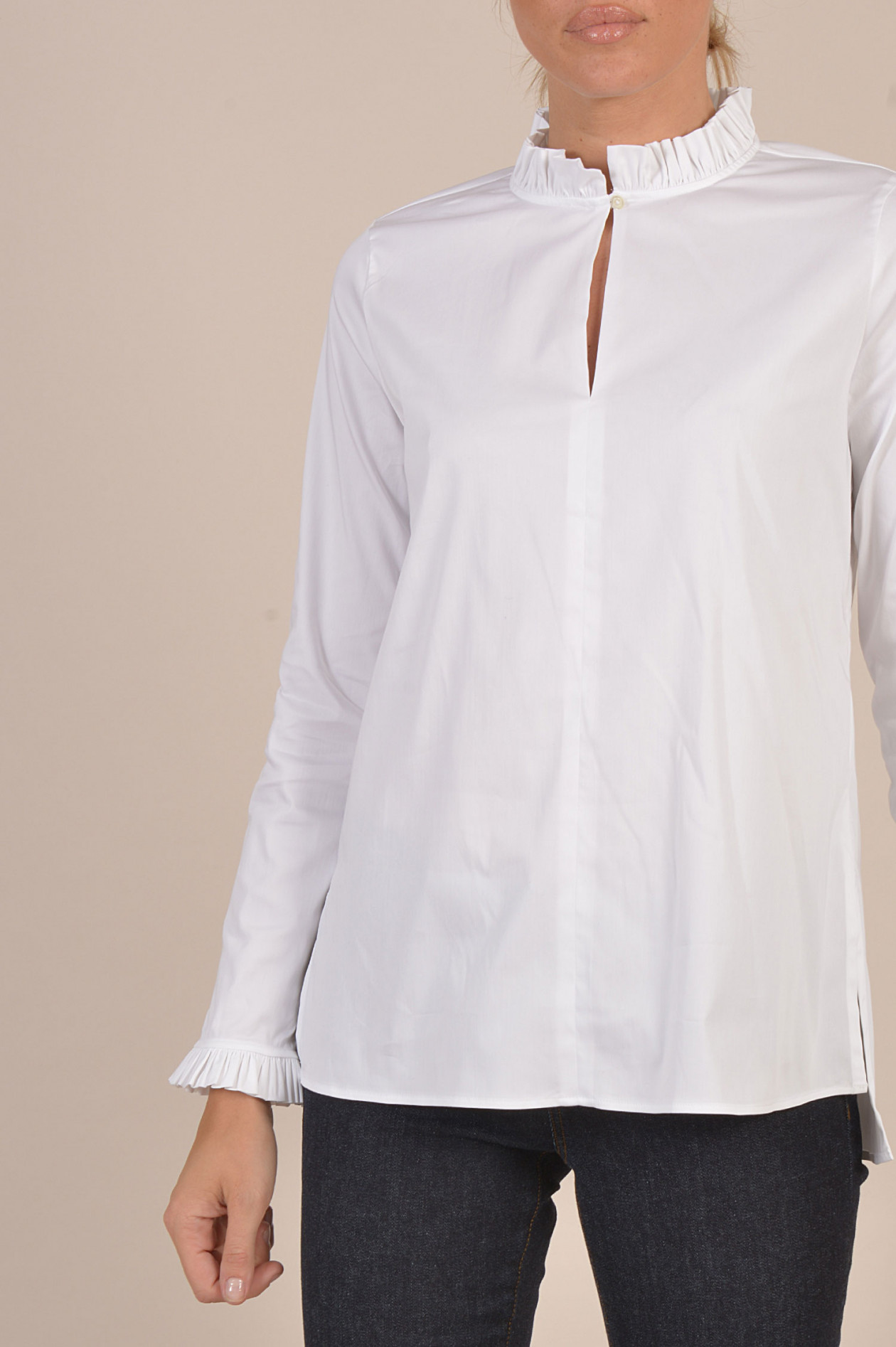 Soluzione bluse weiß