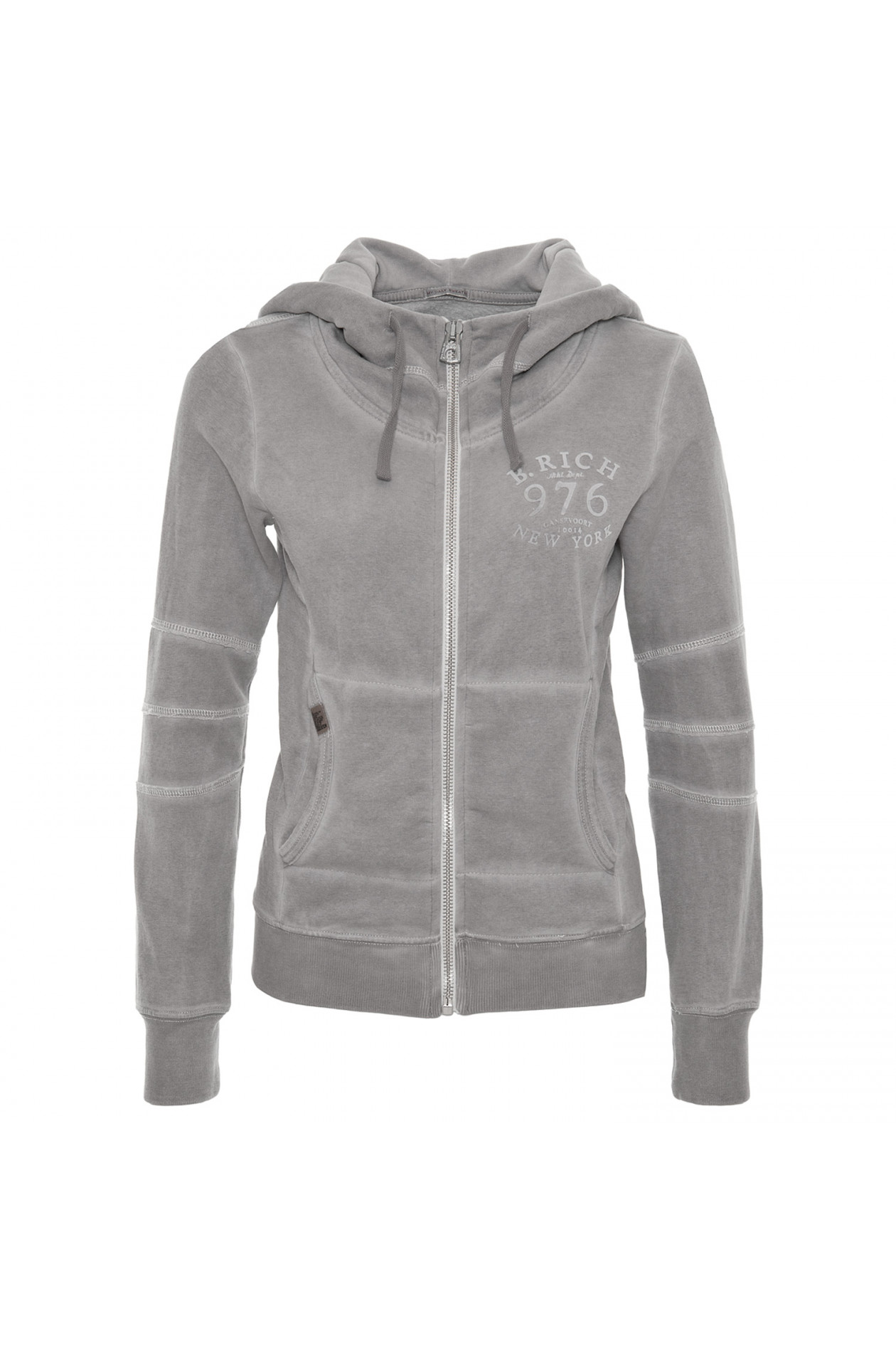 Better Rich Sweatjacke in Grau | GRUENER.AT