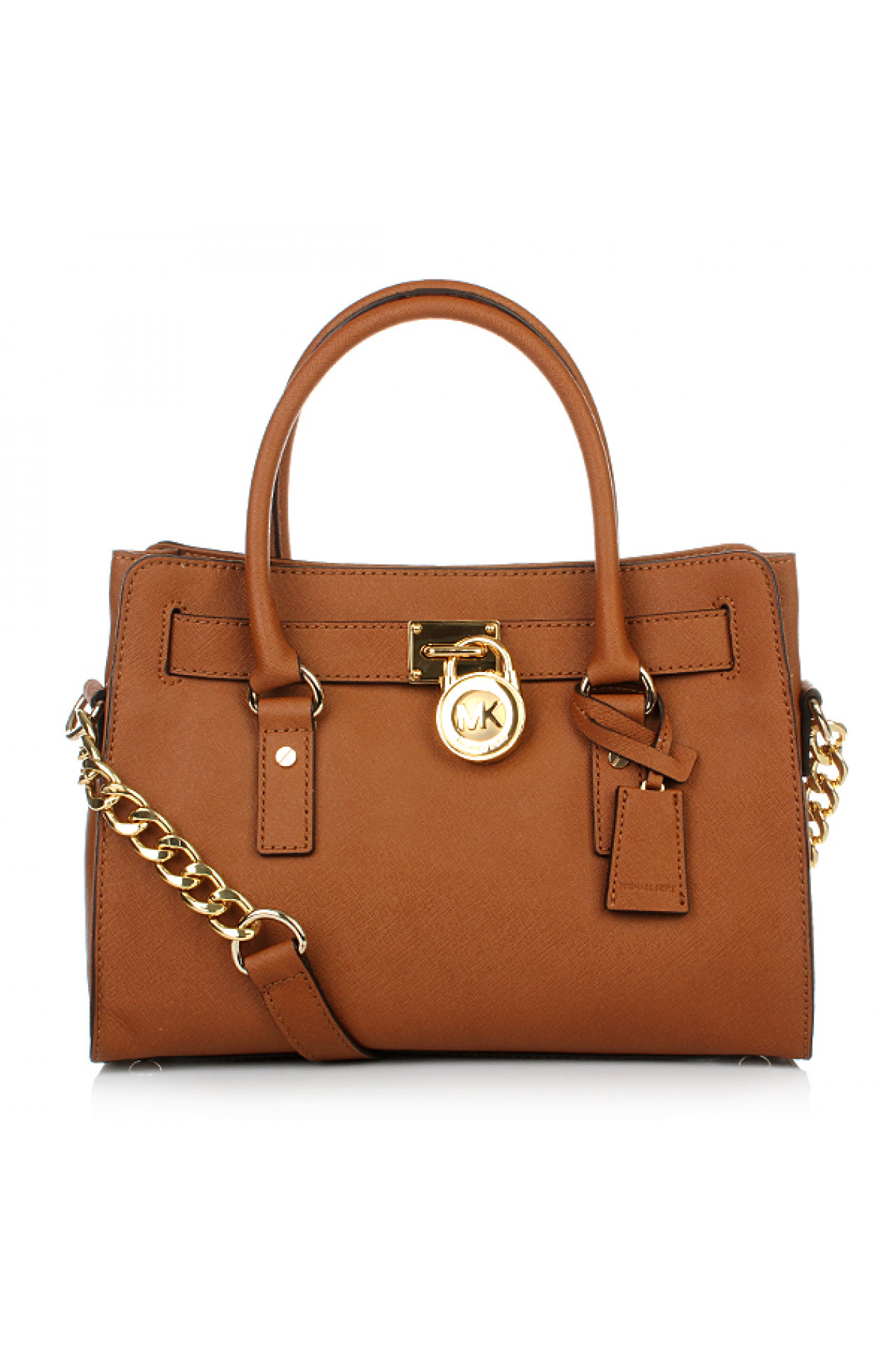 Michael kors online cognac tasche
