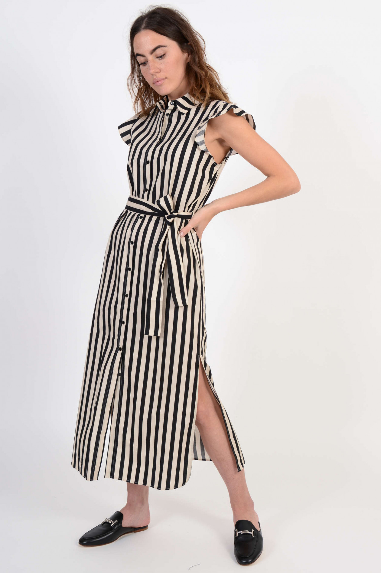 Set kleid gestreift clearance