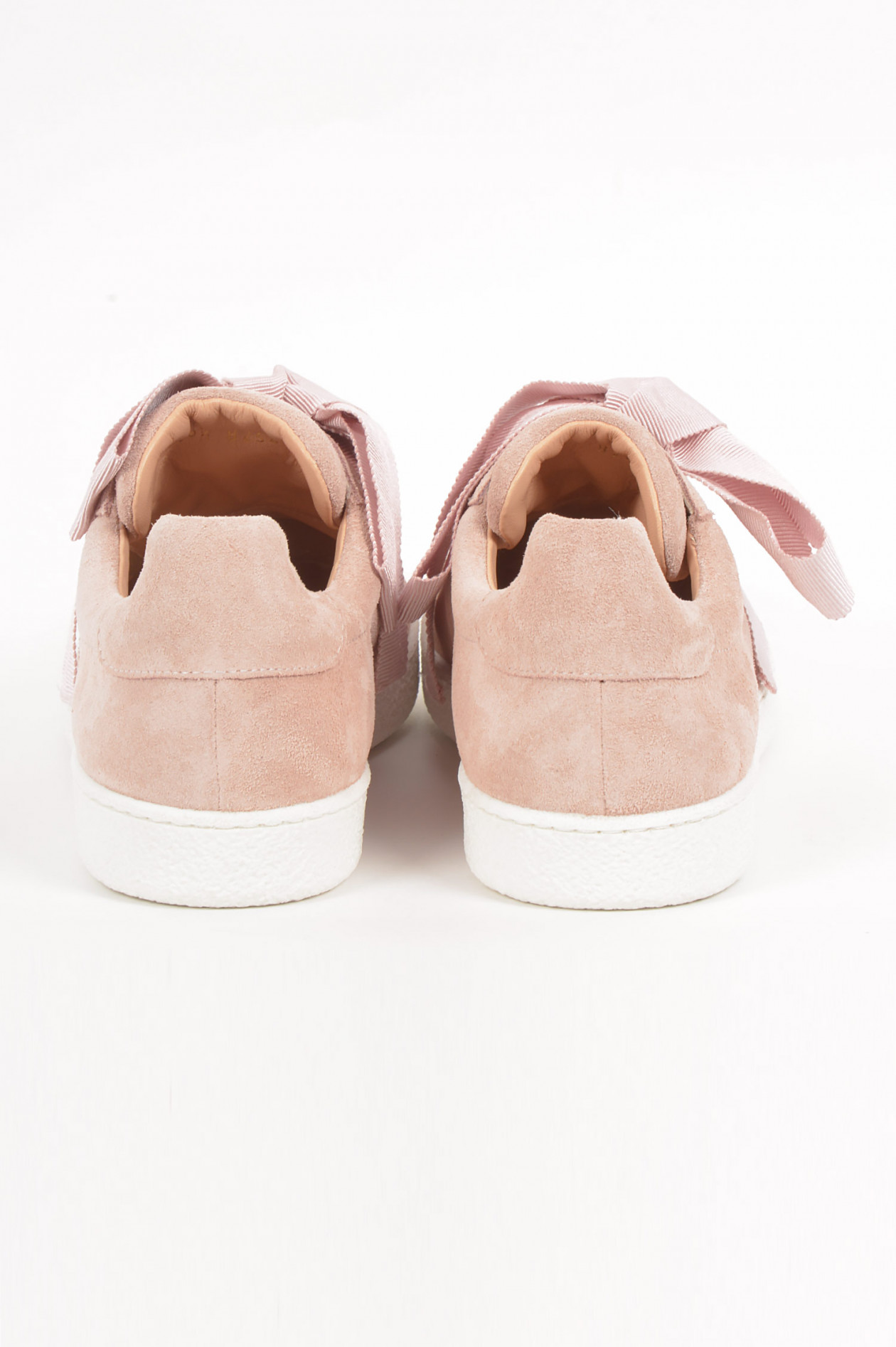 Unutzer Sneaker mit Schleife in Rosa GRUENER.AT