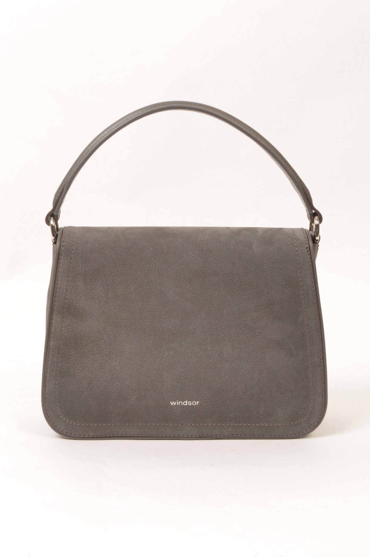 Windsor Tasche SATCHEL BAG in Grau GRUENER.AT