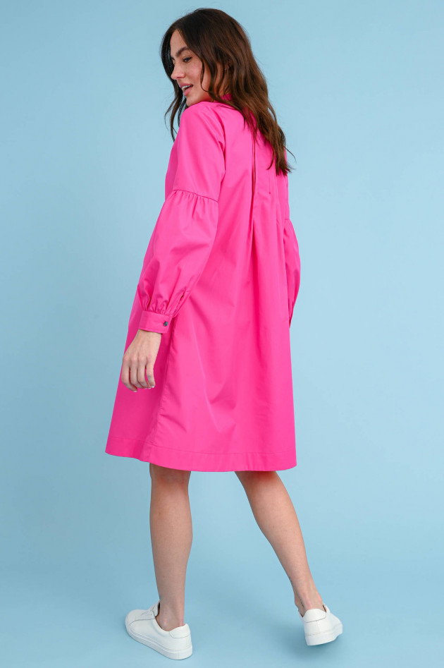 0039-Italy Blusenkleid CAYA in Hot Pink