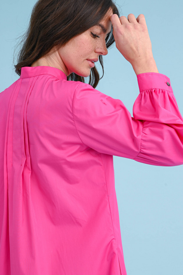 0039-Italy Blusenkleid CAYA in Hot Pink