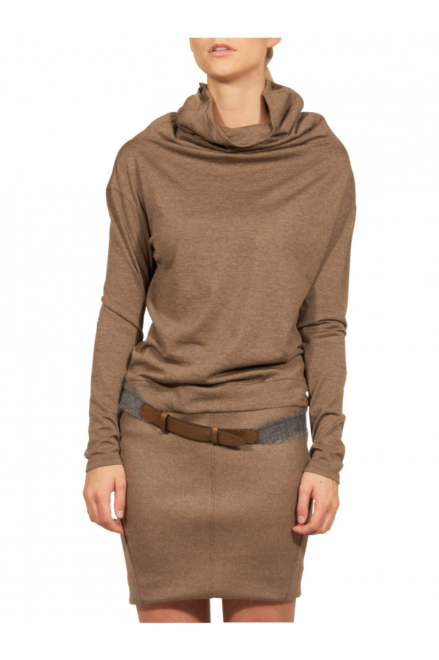 Brunello Cucinelli - Luxuskleid Cacao