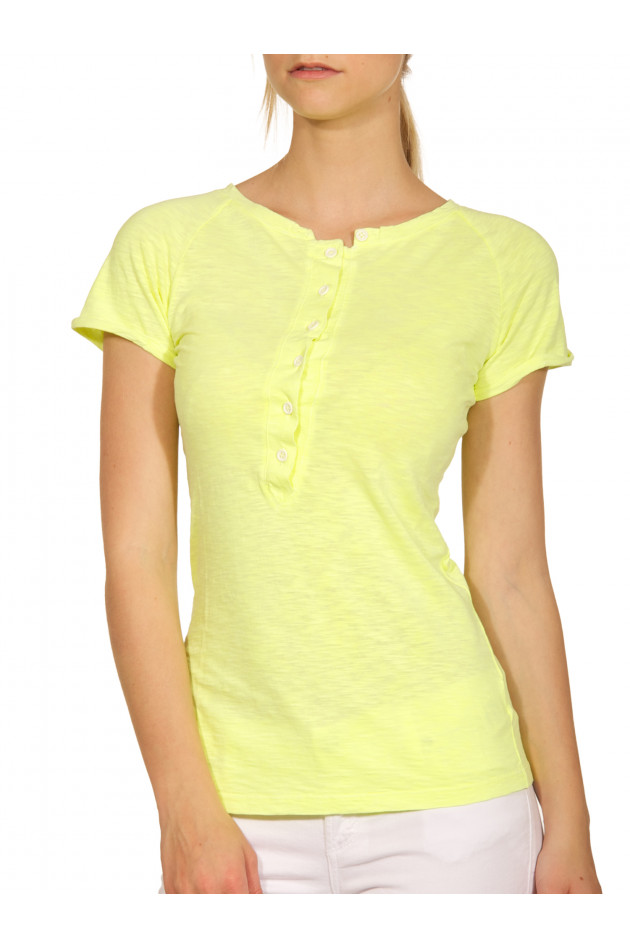 London Ink T-Shirt Giallo Fluo 