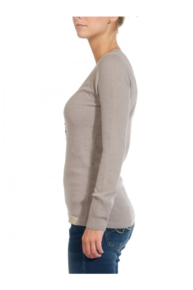 Strickpullover Taupe