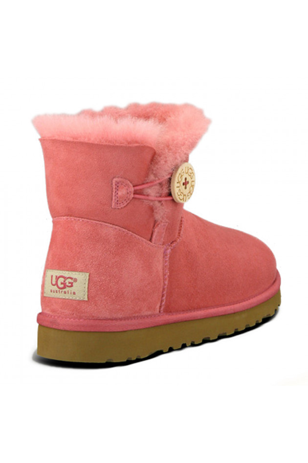 UGG Mini Bailey Button Rose Clay