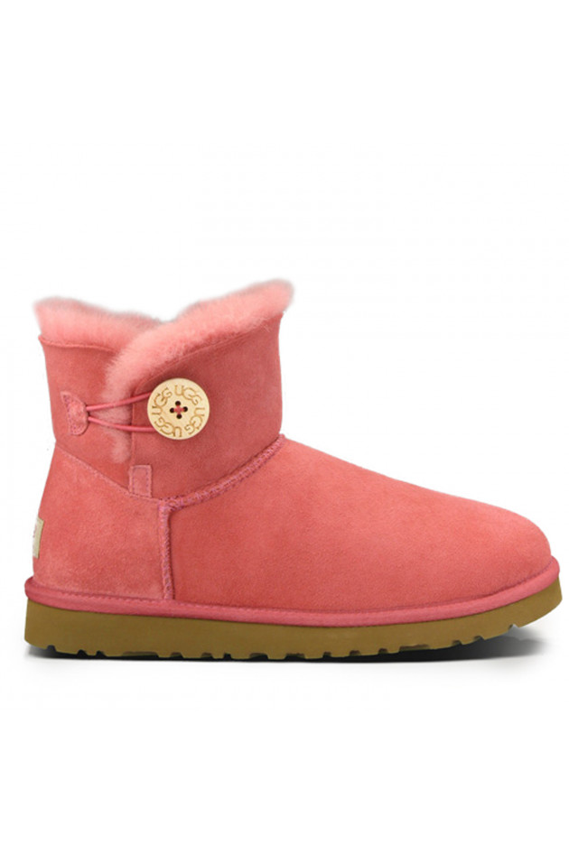 UGG Mini Bailey Button Rose Clay