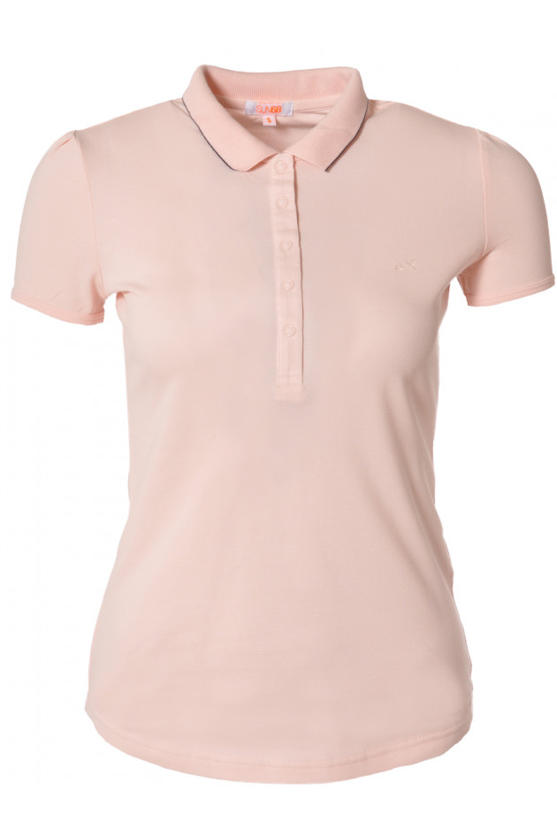 Polo-Shirt Rosa Sun 68