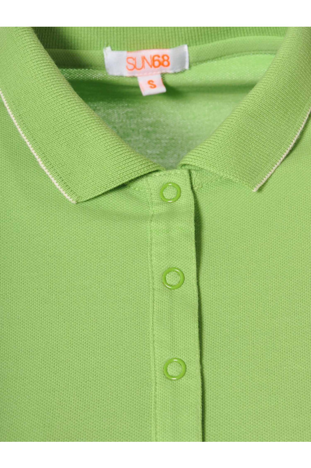 Polo-Shirt Grün Sun 68