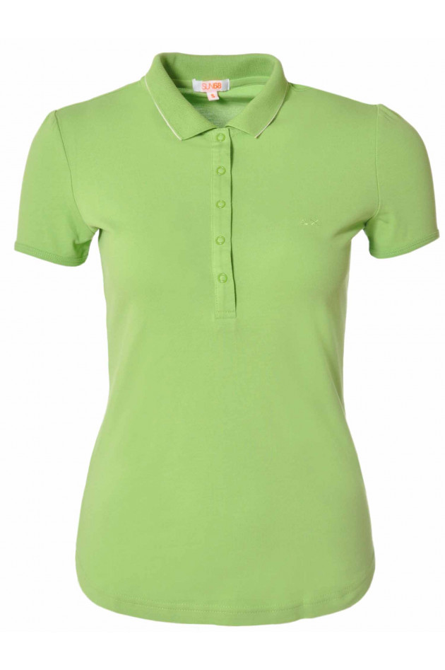 Polo-Shirt Grün Sun 68