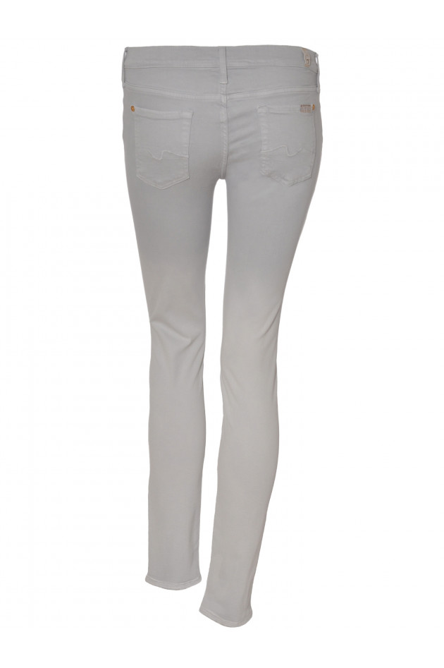 Jeans SKINNY Hellgrau Seven for all Mankind