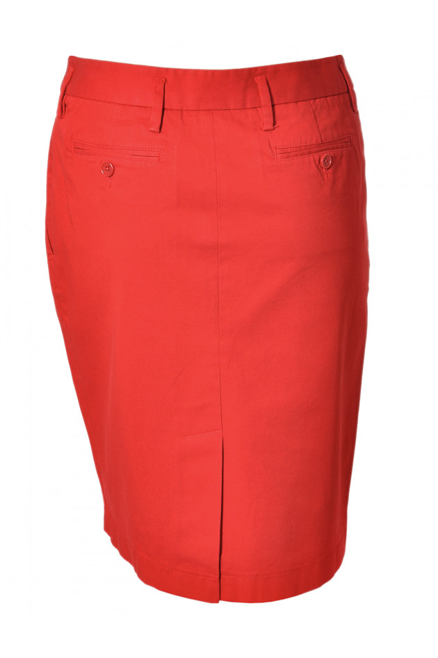 Jeansrock Rot Aspesi Blu