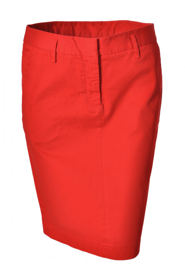 Jeansrock Rot Aspesi Blu