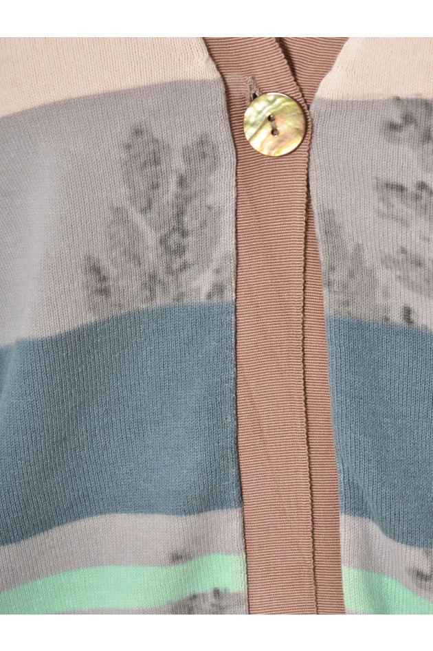 Cardigan Grau/Mint,Szen