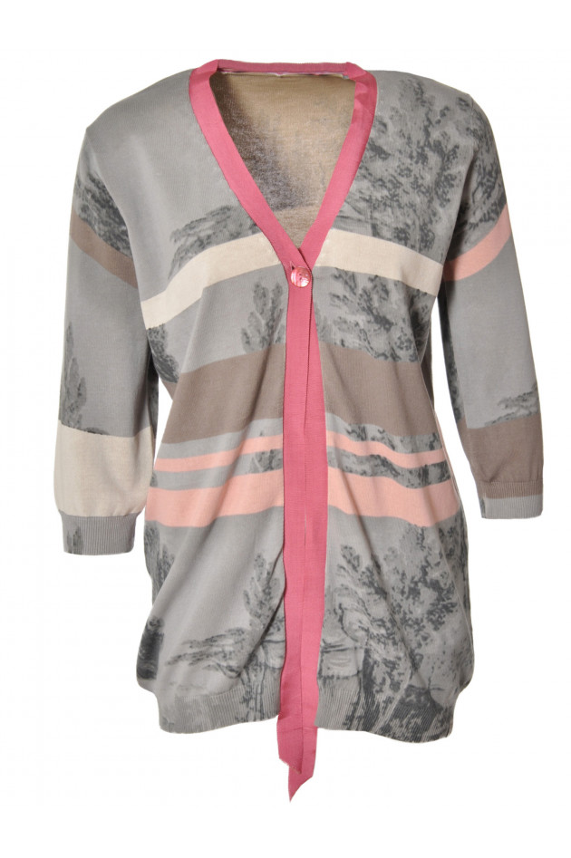 Cardigan Grau/Rosa,Szen