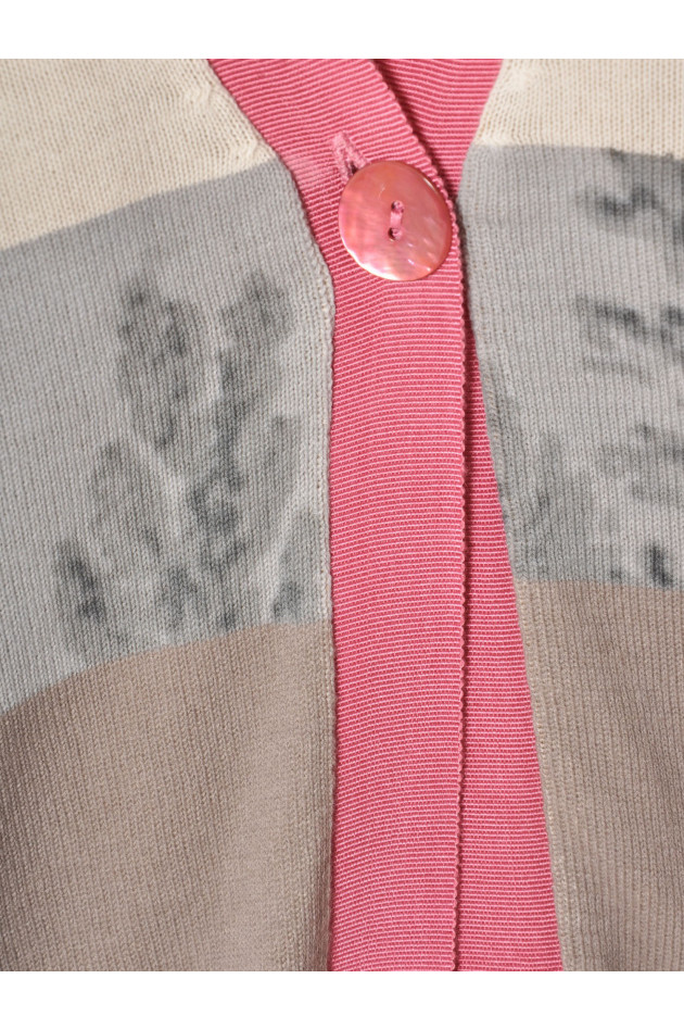 Cardigan Grau/Rosa,Szen