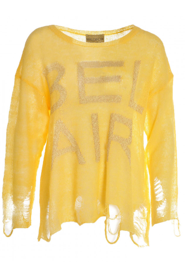 Strickpullover Oversized Happy Face Wildfox