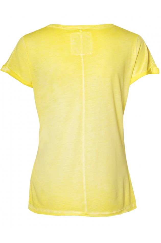 T-Shirt Gelb im Vintage-Stil Better Rich