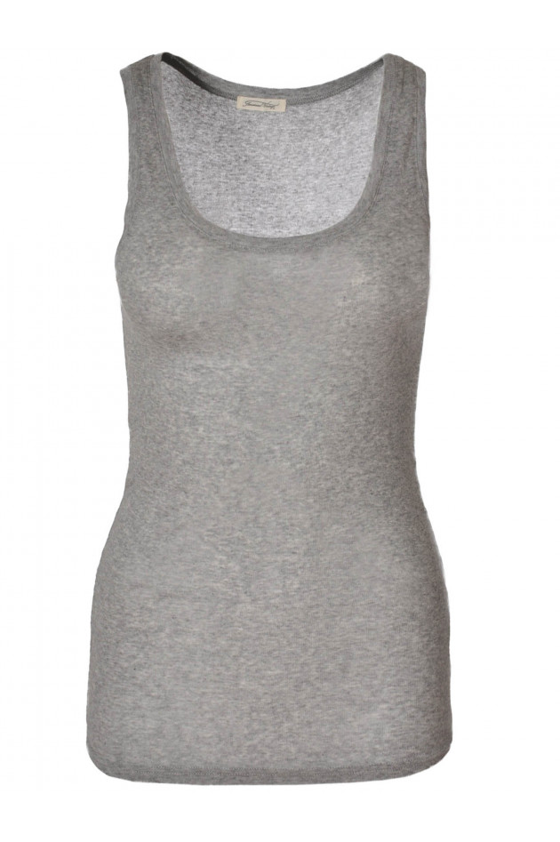 Tanktop Grau American Vintage