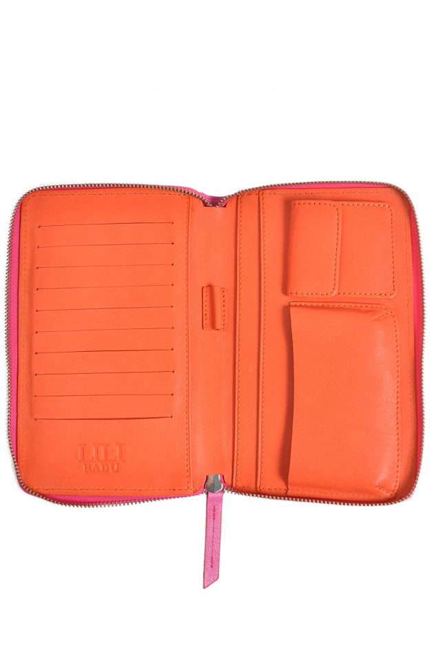 Two Tone Wallet Fuxia Lili Radu