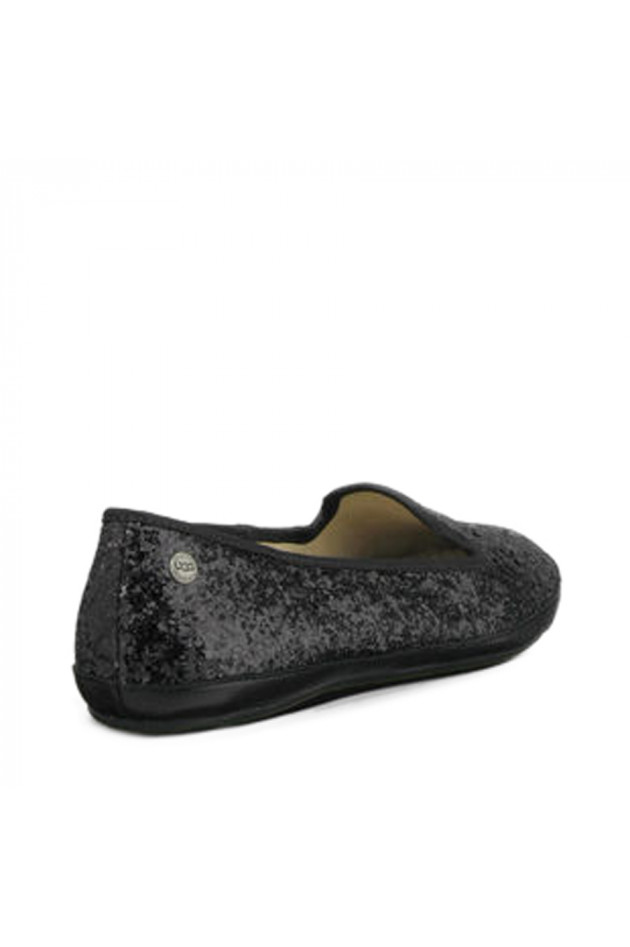 UGG-Slipper Alloway Glitter Black