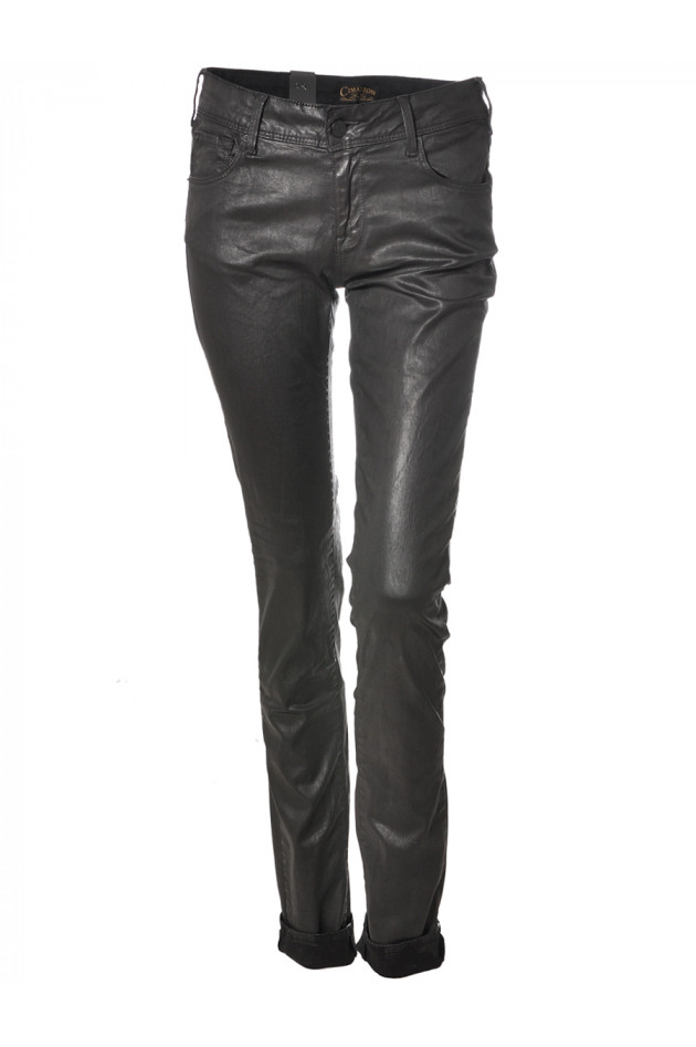 Jeans JACKY JEATHER Schwarz gewachst