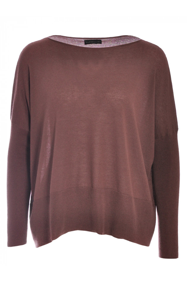 Oversized-Pullover Bordeaux