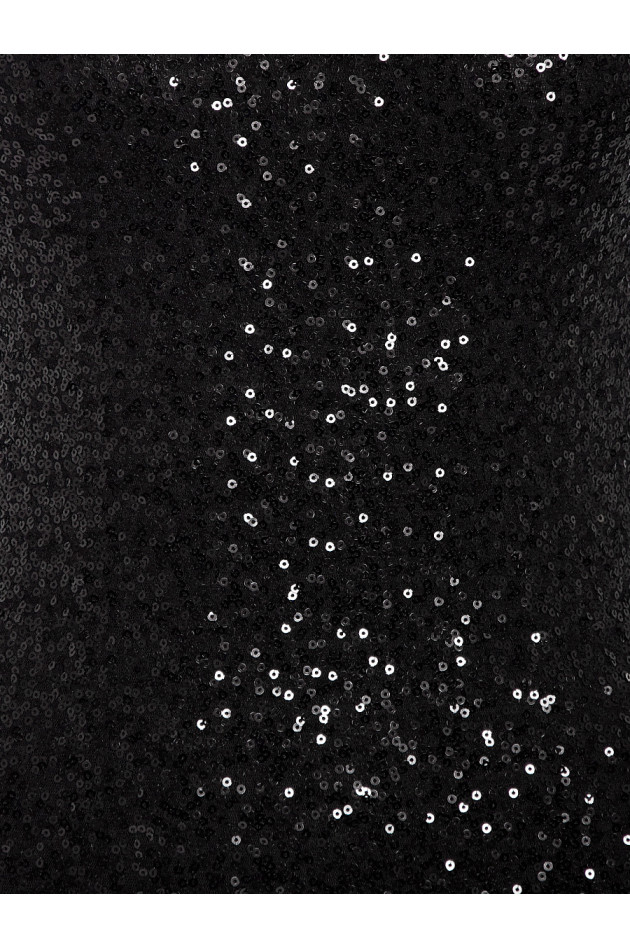 Paillettenkleid Schwarz