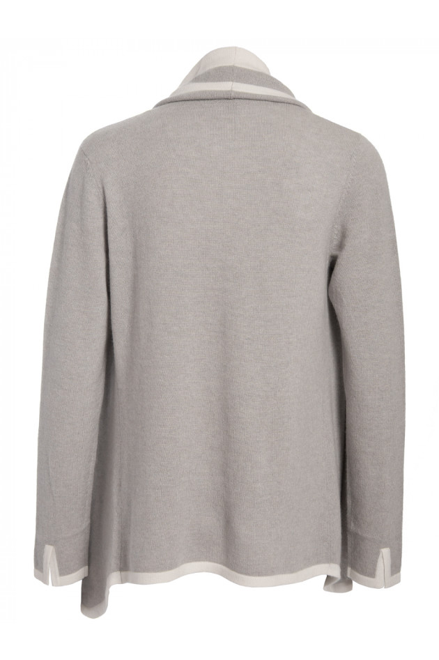 Kaschmirstrickjacke Smoke