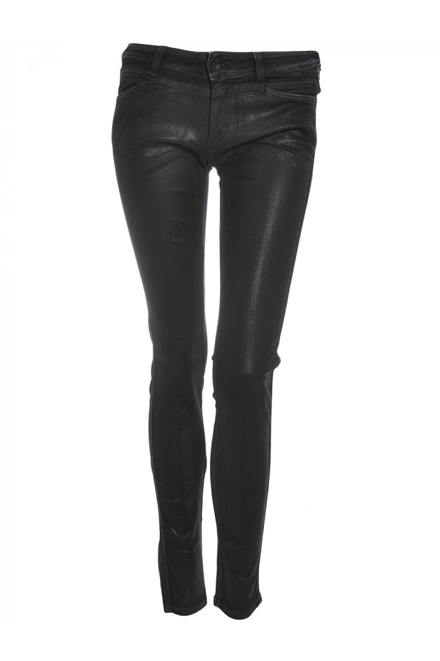 Jeans Denim Schwarz beschichtet