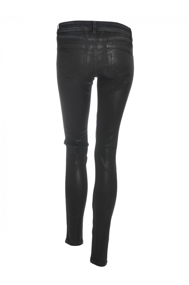 Jeans Denim Schwarz beschichtet