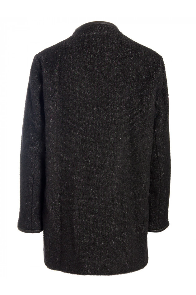 Wolljacke Schwarz