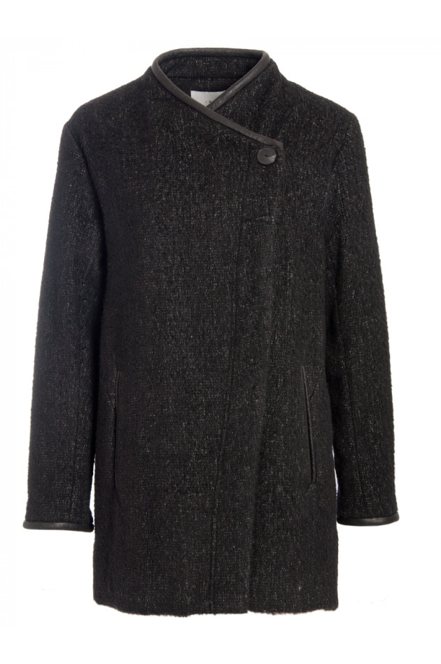 Wolljacke Schwarz