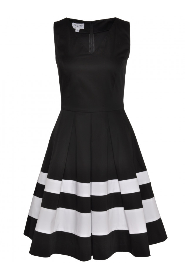 Kleid Schwarz/Weiß Piu Piu