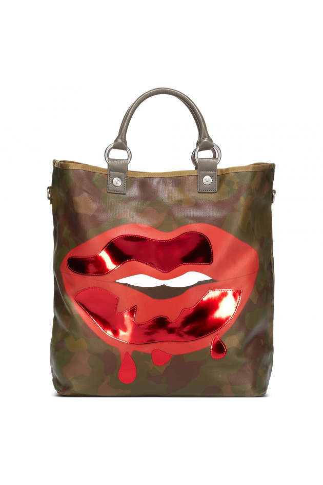The Lucy Tote/Printmania The Kiss George Gina & Lucy