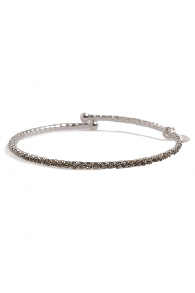 Armband CELINE Silber mit hellgrauem Strass Lua Accessories