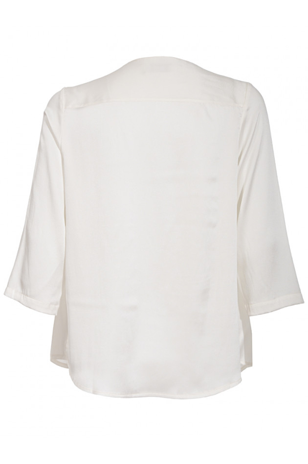 Olea Seidenbluse Natur