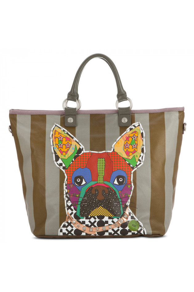 Handtasche Printmania Flash The Bulldog