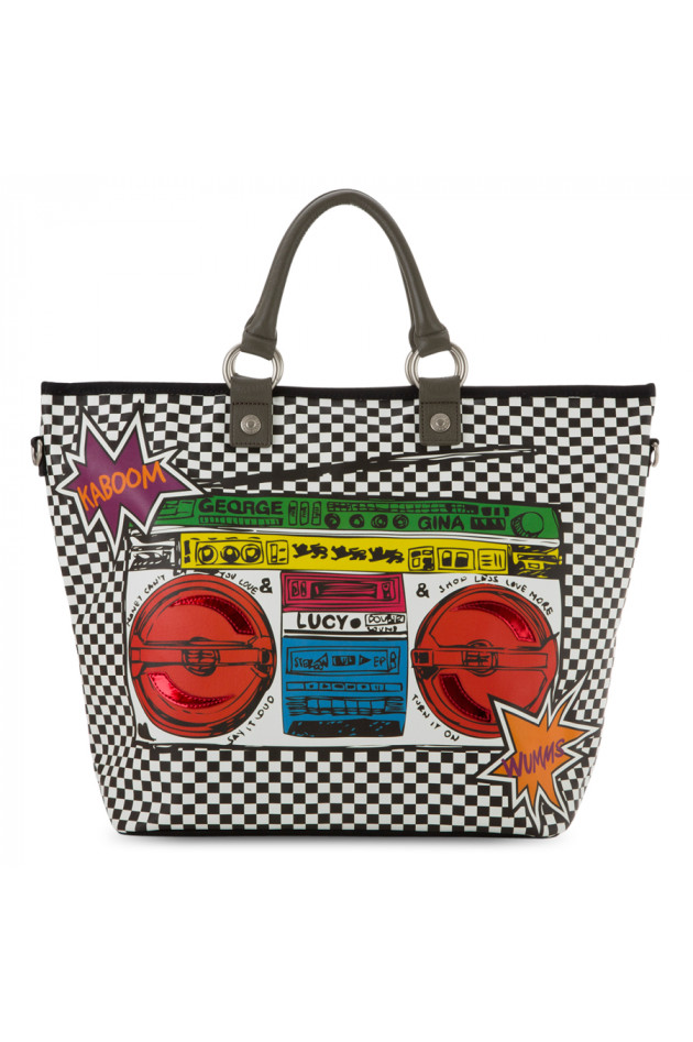 Handtasche Printmania Flash The Ghettoblaster