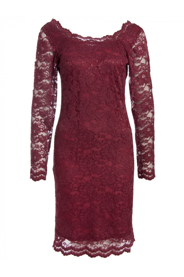 Spitzenkleid Bordeaux