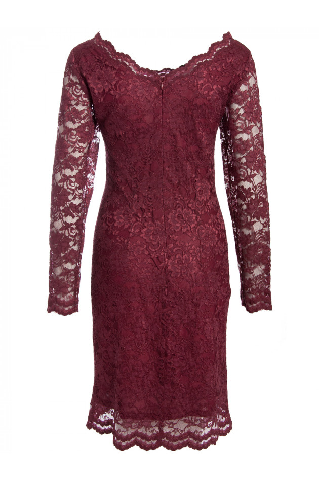Spitzenkleid Bordeaux