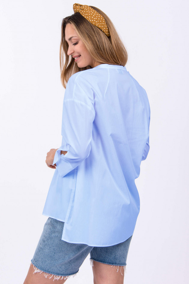 1868 Bluse OPPI in Hellblau